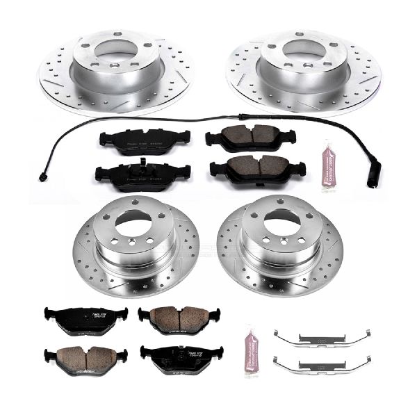 1995-1999 BMW 318ti Disc Brake Kit - Front and Rear (Powerstop)