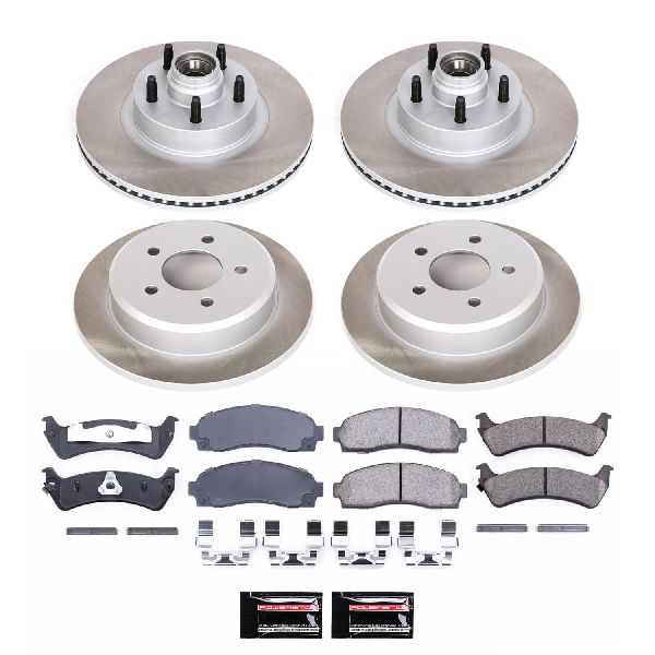 2001-2002 Ford Explorer Sport Disc Brake Kit - Front and Rear (Powerstop)