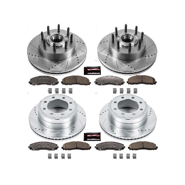 2013-2022 Ford F-350 Super Duty Disc Brake Kit - Front and Rear (Powerstop)