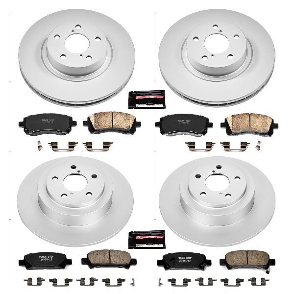 2000-2002 Subaru Legacy Disc Brake Kit - Front and Rear (Powerstop)
