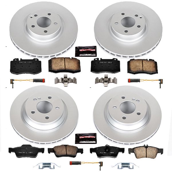 2003 Mercedes-Benz SL500 Disc Brake Kit - Front and Rear (Powerstop)