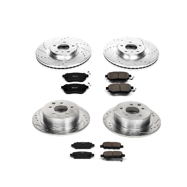 2007-2008 Nissan Maxima Disc Brake Kit - Front and Rear (Powerstop)