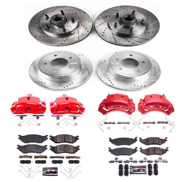 2004-2006 Ford E-150 Disc Brake Kit - Front and Rear (Powerstop)
