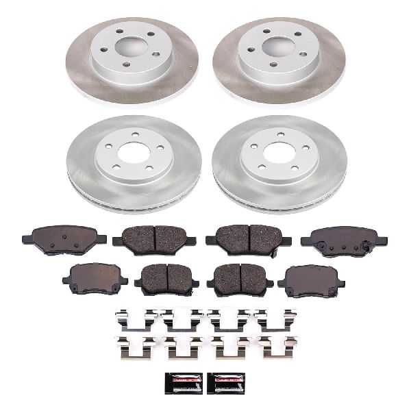 2006-2007 Pontiac G6 Disc Brake Kit - Front and Rear (Powerstop)