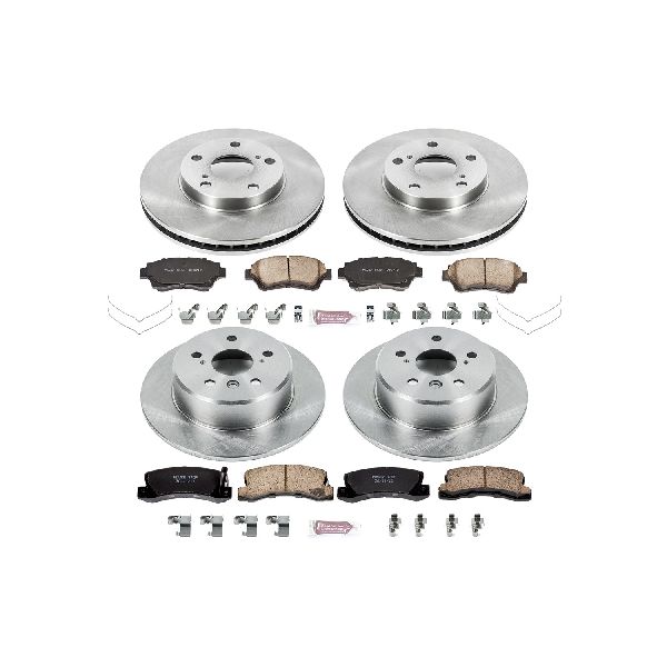 1992-1996 Lexus ES300 Disc Brake Kit - Front and Rear (Powerstop)