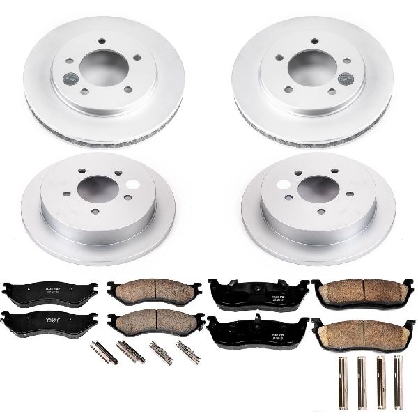2000-2002 Lincoln Navigator Disc Brake Kit - Front and Rear (Powerstop)