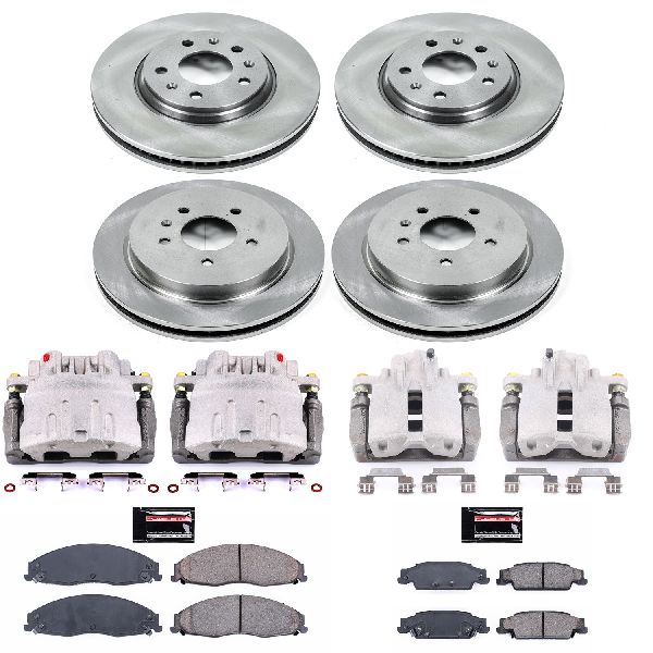 2005-2008 Cadillac STS Disc Brake Kit - Front and Rear (Powerstop)