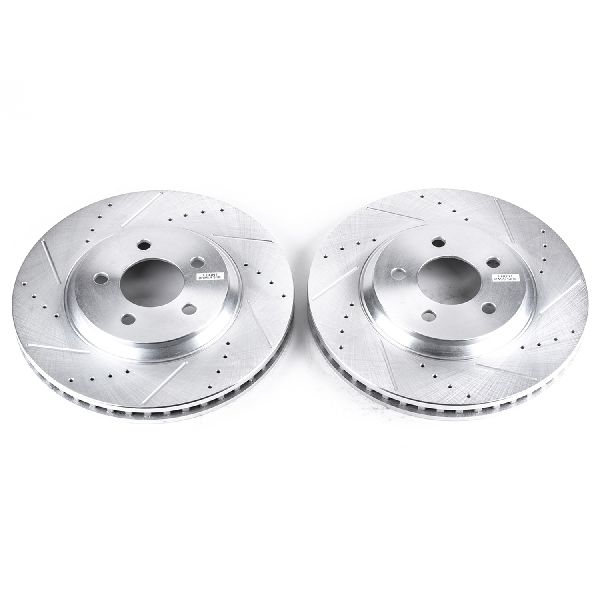 2005-2014 Ford Mustang Disc Brake Rotor Set - Front (Powerstop)