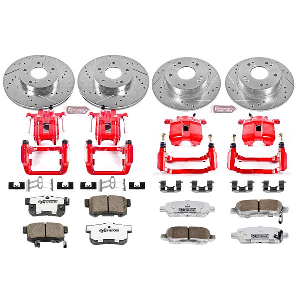 2004-2008 Acura TSX Disc Brake Kit - Front and Rear (Powerstop)