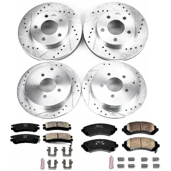 2002-2007 Buick Rendezvous Disc Brake Kit - Front and Rear (Powerstop)