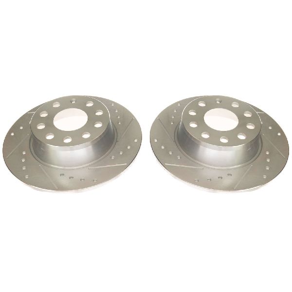 2022-2024 Volkswagen Taos Disc Brake Rotor Set - Rear (Powerstop)