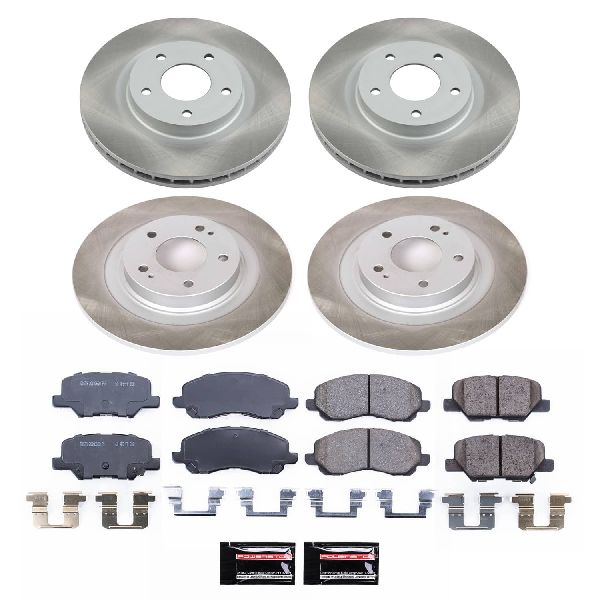 2014-2018 Mitsubishi Outlander Disc Brake Kit - Front and Rear (Powerstop)