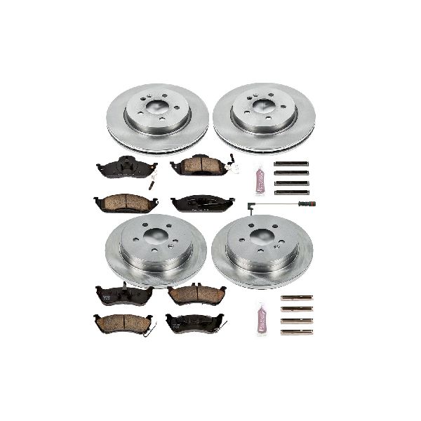2003-2005 Mercedes-Benz ML350 Disc Brake Kit - Front and Rear (Powerstop)