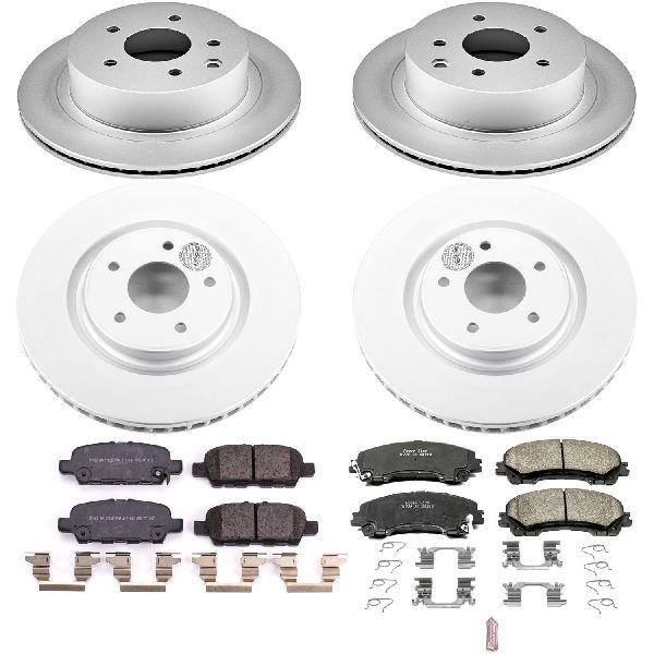 2014-2019 Nissan Rogue Disc Brake Kit - Front and Rear (Powerstop)