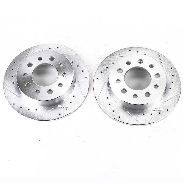 2003-2008 Hyundai Tiburon Disc Brake Rotor Set - Rear (Powerstop)