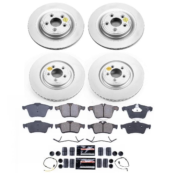 2013-2015 Jaguar XJ Disc Brake Kit - Front and Rear (Powerstop)