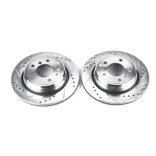 1991-1993 BMW M5 Disc Brake Rotor Set - Rear (Powerstop)