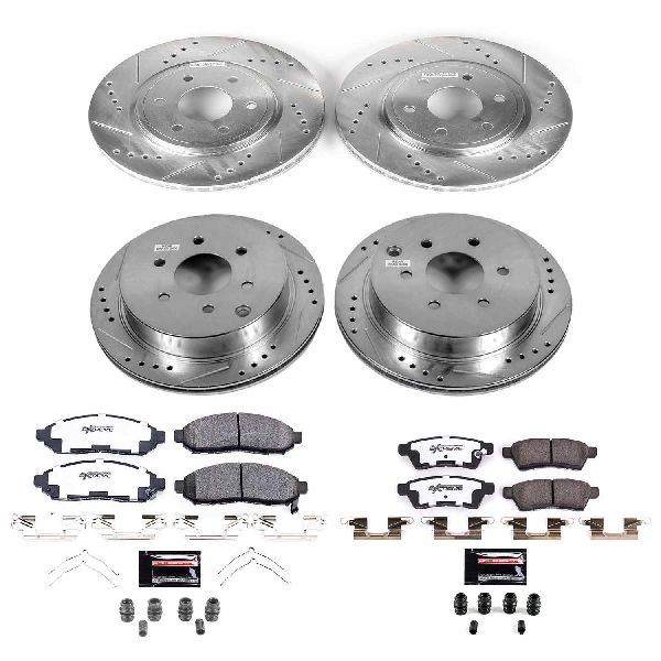 2016-2024 Nissan Frontier Disc Brake Kit - Front and Rear (Powerstop)