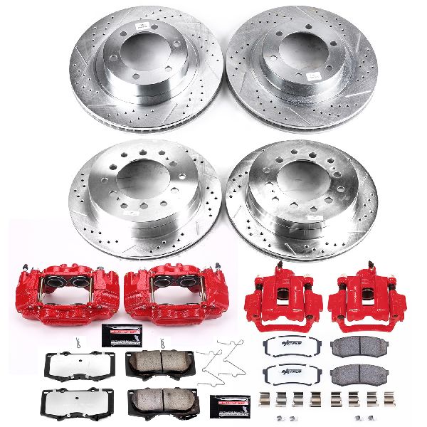 2003-2009 Lexus GX470 Disc Brake Kit - Front and Rear (Powerstop)