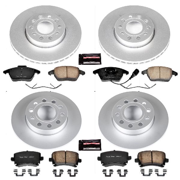 2005-2010 Volkswagen Jetta Disc Brake Kit - Front and Rear (Powerstop)