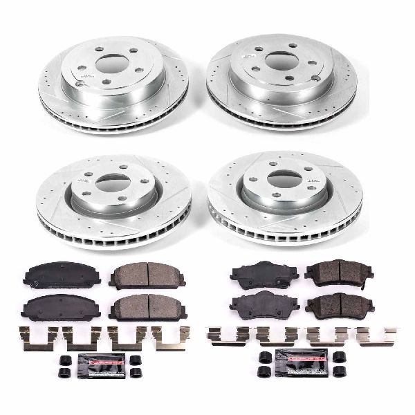 2008-2009 Pontiac G8 Disc Brake Kit - Front and Rear (Powerstop)