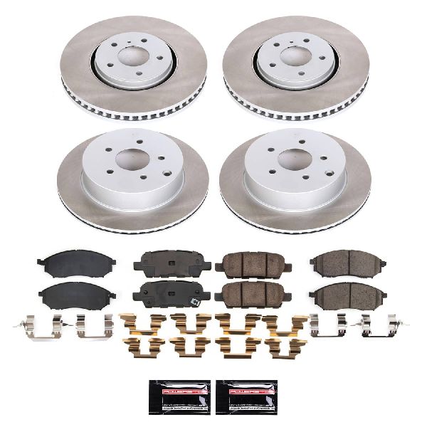 2009 INFINITI FX35 Disc Brake Kit - Front and Rear (Powerstop)