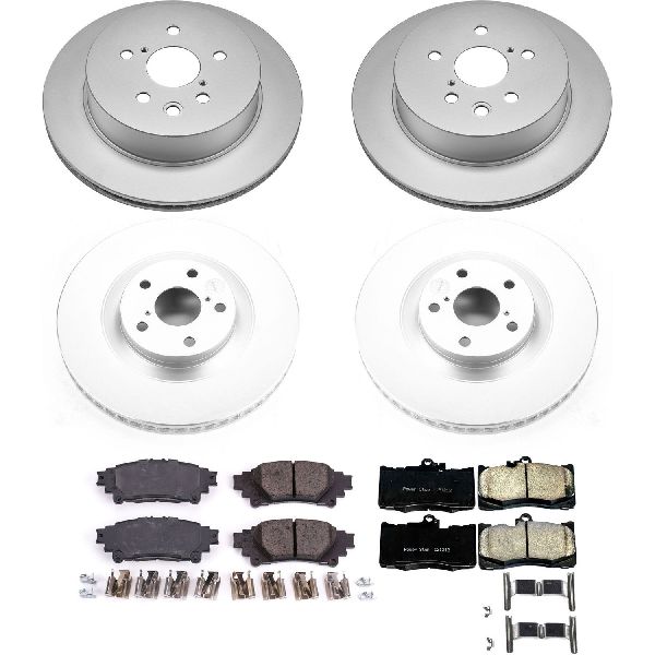 2014-2015 Lexus IS350 Disc Brake Kit - Front and Rear (Powerstop)
