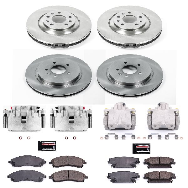 2005-2008 Cadillac STS Disc Brake Kit - Front and Rear (Powerstop)