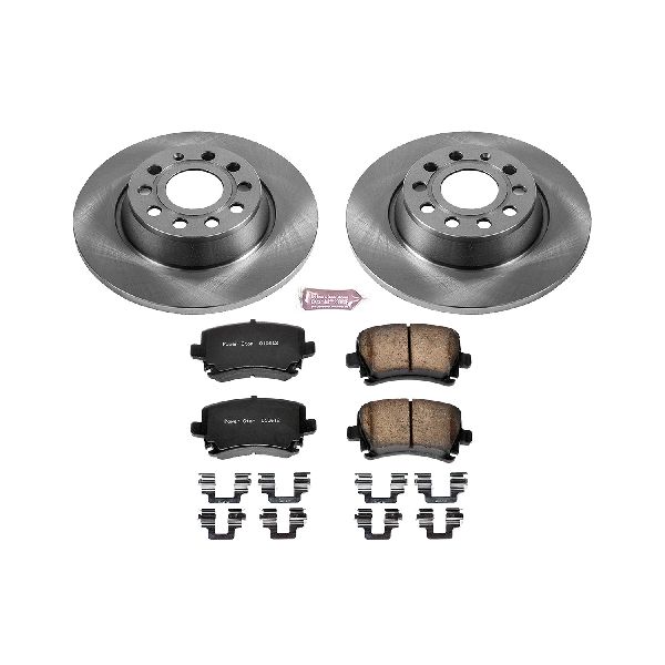 2007-2009 Volkswagen Eos Disc Brake Kit - Rear (Powerstop)