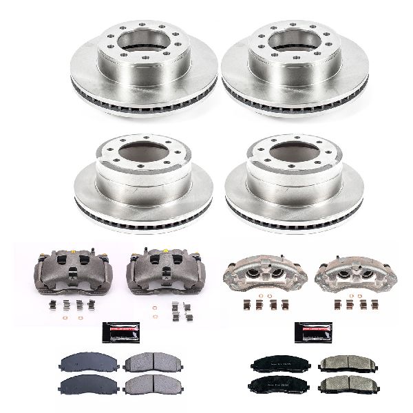 2015-2016 Ford F-350 Super Duty Disc Brake Kit - Front and Rear (Powerstop)