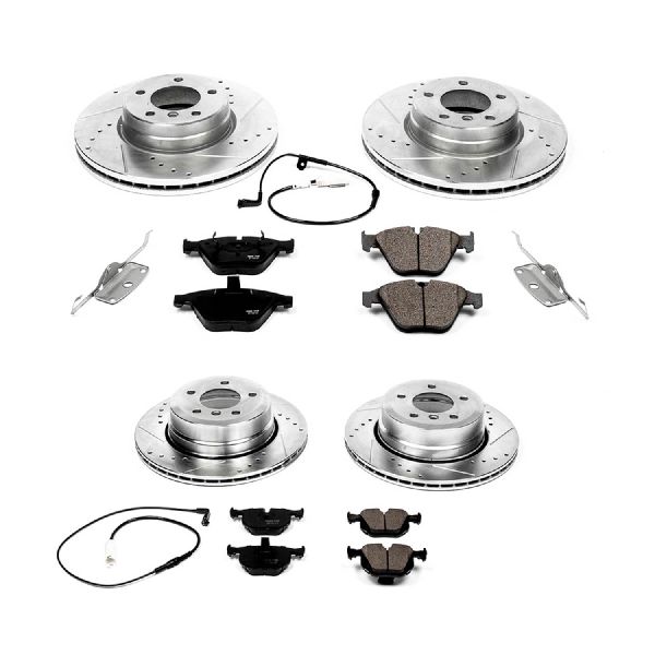 2009-2010 BMW 535i xDrive Disc Brake Kit - Front and Rear (Powerstop)