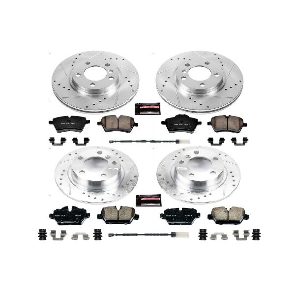 2013-2016 Mini Cooper Paceman Disc Brake Kit - Front and Rear (Powerstop)