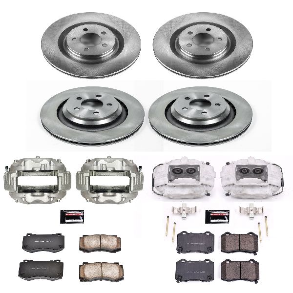 2006-2008 Dodge Magnum Disc Brake Kit - Front and Rear (Powerstop)