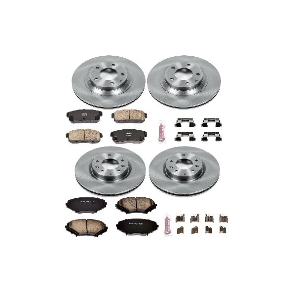 2004-2008 Mazda RX-8 Disc Brake Kit - Front and Rear (Powerstop)