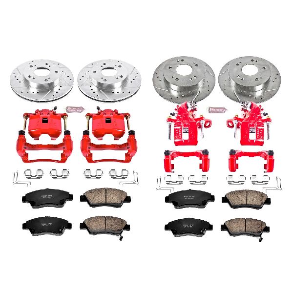 2009-2011 Honda Civic Disc Brake Kit - Front and Rear (Powerstop)