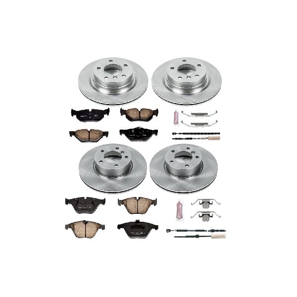 2011-2013 BMW 328i Disc Brake Kit - Front and Rear (Powerstop)