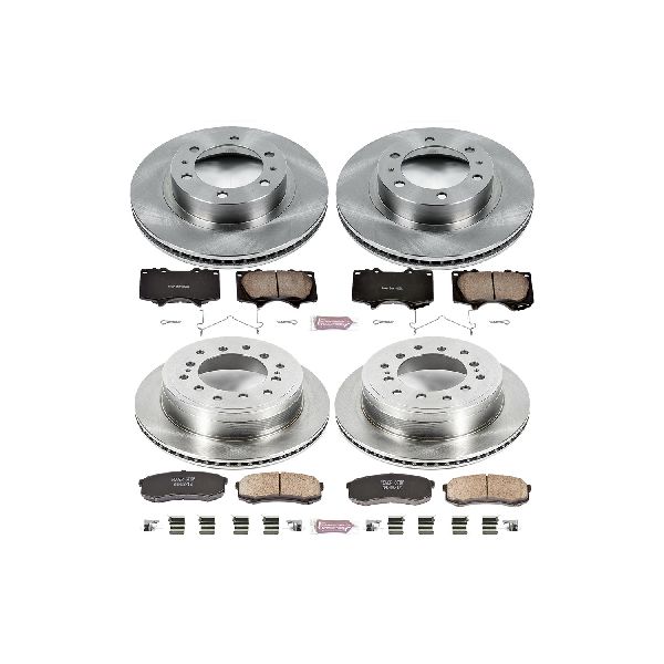 2010-2014 Toyota FJ Cruiser Disc Brake Kit - Front and Rear (Powerstop)