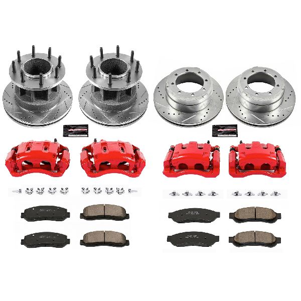 2010-2011 Ford F-350 Super Duty Disc Brake Kit - Front and Rear (Powerstop)