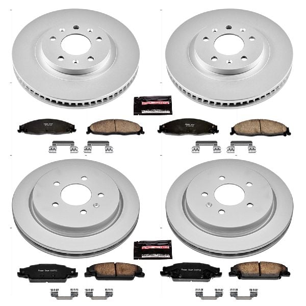 2003-2007 Cadillac CTS Disc Brake Kit - Front and Rear (Powerstop)