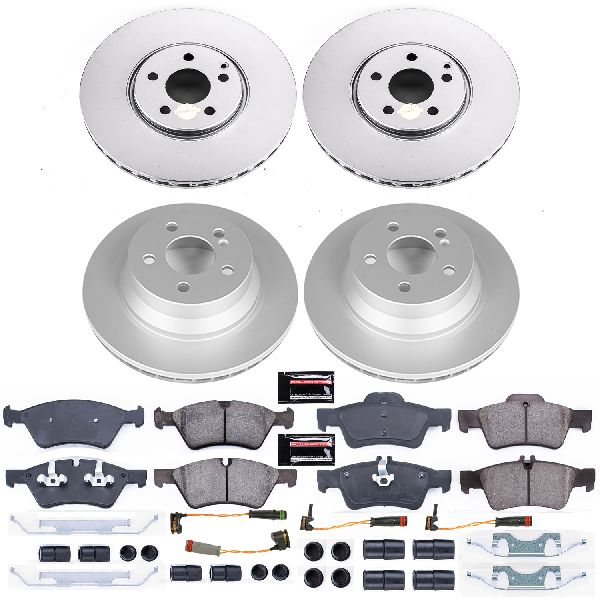 2006 Mercedes-Benz E500 Disc Brake Kit - Front and Rear (Powerstop)