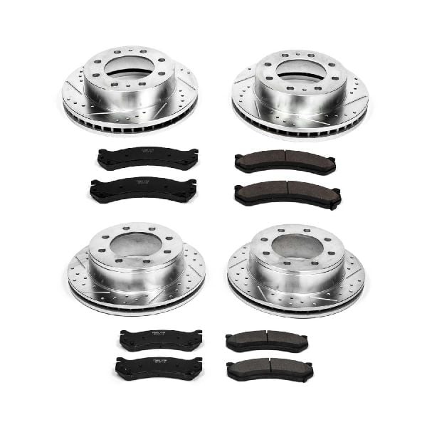 2004-2006 GMC Sierra 3500 Disc Brake Kit - Front and Rear (Powerstop)