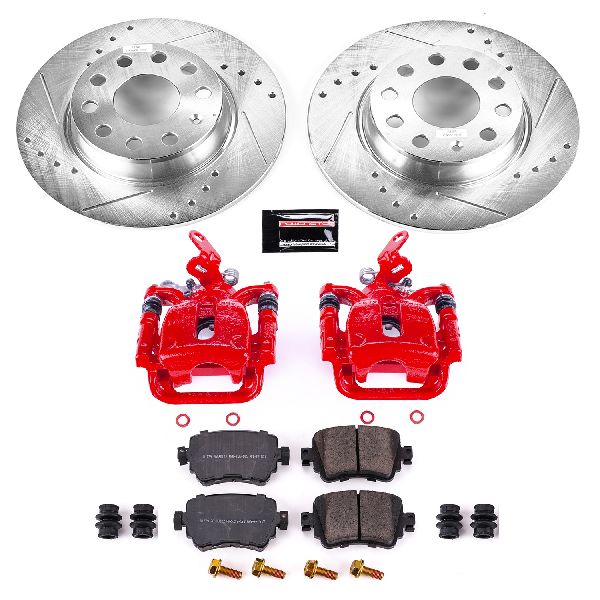 2015-2018 Volkswagen GTI Disc Brake Kit - Rear (Powerstop)
