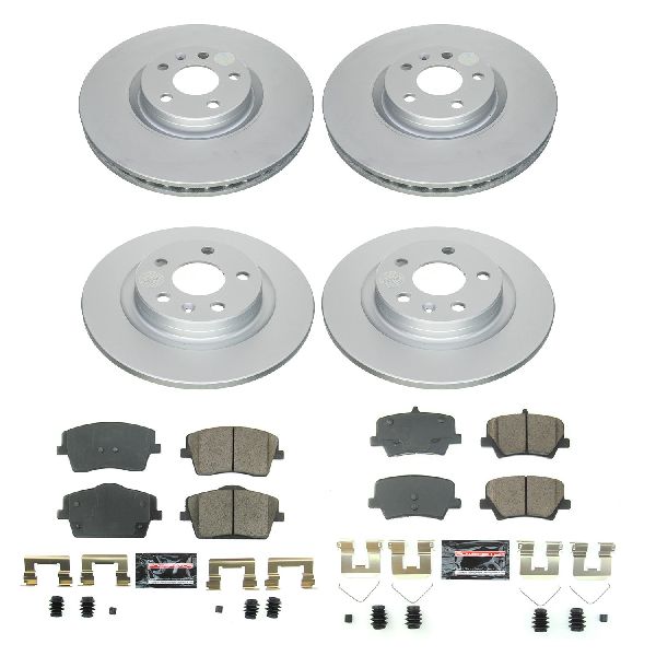 2019-2020 Volvo XC40 Disc Brake Kit - Front and Rear (Powerstop)