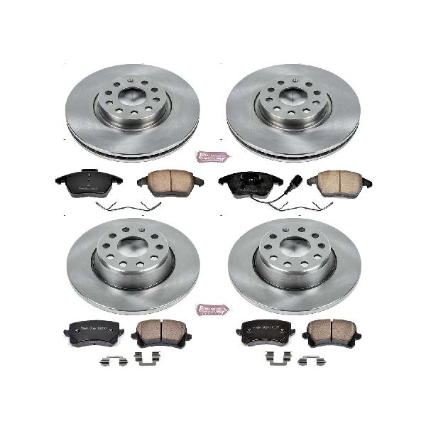 2009 Volkswagen Passat Disc Brake Kit - Front and Rear (Powerstop)