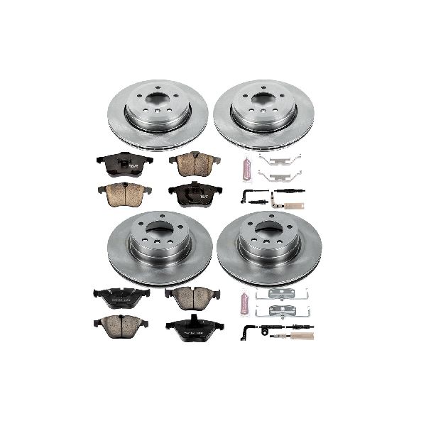 2006-2007 BMW 525i Disc Brake Kit - Front and Rear (Powerstop)
