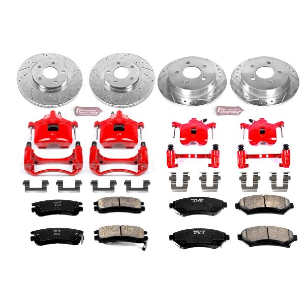 2000-2005 Chevrolet Monte Carlo Disc Brake Kit - Front and Rear (Powerstop)