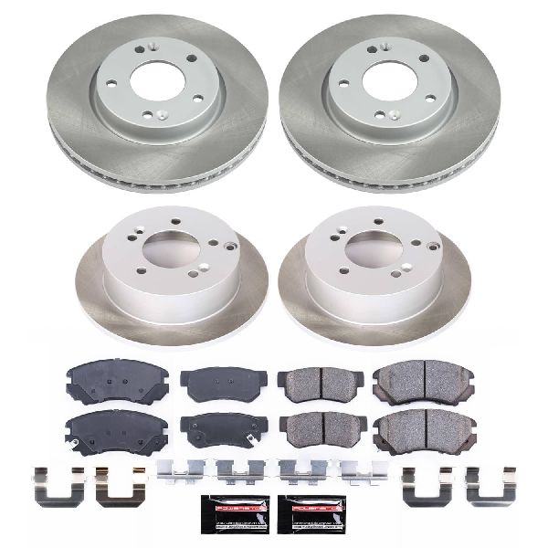 2006-2008 Hyundai Sonata Disc Brake Kit - Front and Rear (Powerstop)