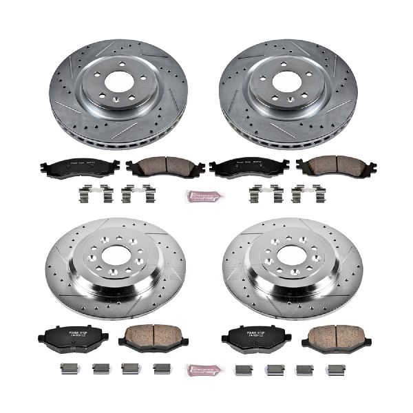 2010 Ford Taurus Disc Brake Kit - Front and Rear (Powerstop)