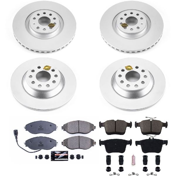 2019-2020 Volkswagen Jetta Disc Brake Kit - Front and Rear (Powerstop)