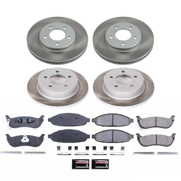 2004-2008 Chrysler Pacifica Disc Brake Kit - Front and Rear (Powerstop)